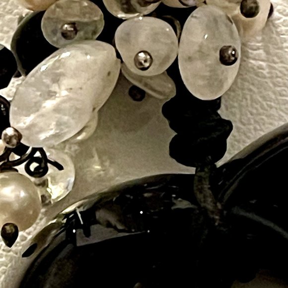 🎉HP🎉Lalique Rare Black Crystal Twisted Heart Pendant - Picture 8 of 8